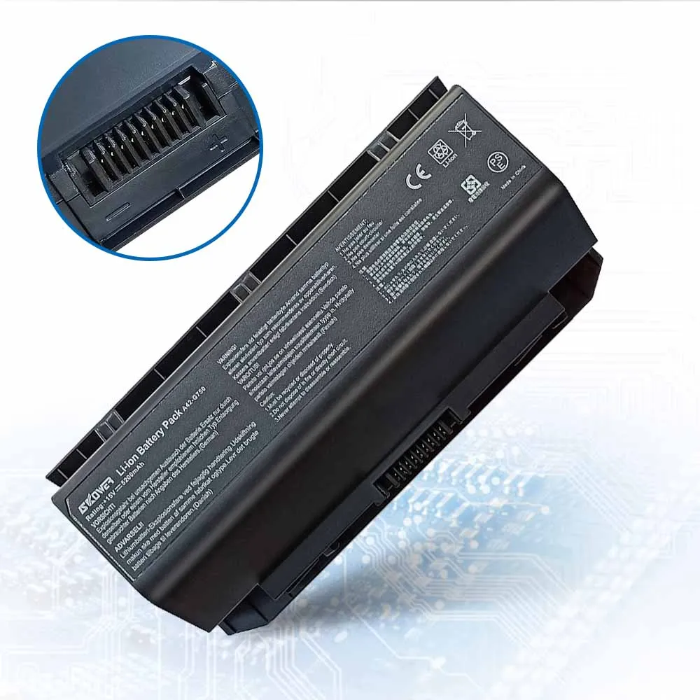 SKOWER A42 G750 ROG G750J G750JH G750JM G750JS Series 15V/5200mAh|Аккумуляторы для ноутбуков| |