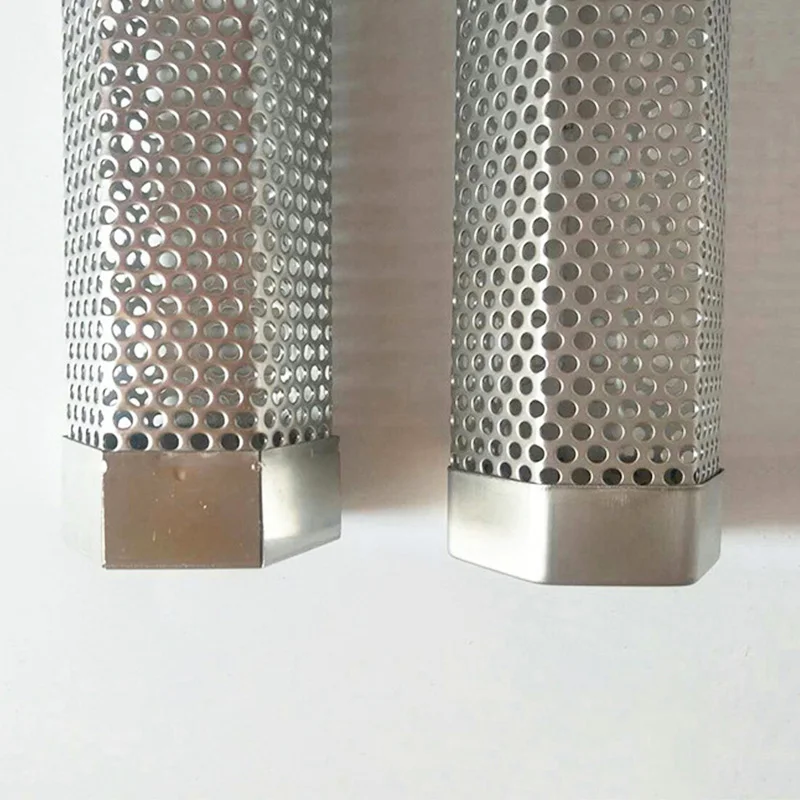 Stainless Steel Grill Metal Mesh Grid Square Hexagon Cold Smoke Generator Pellet Smoker Outdoor for BBQ Baking Accessories | Дом и сад