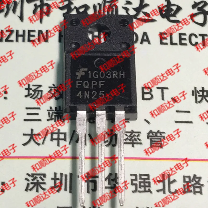 10 шт./лот FQPF4N25 новый спот TO-220F 250V 2.8A | Электроника