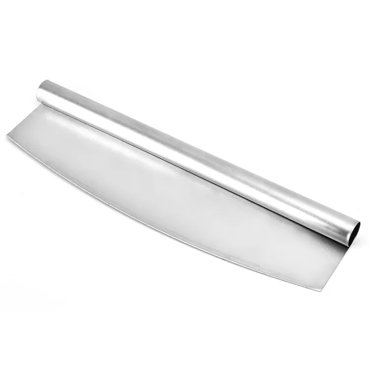 Рулон для пиццы из нержавеющей стали ручка вырезания инструмент выпечки