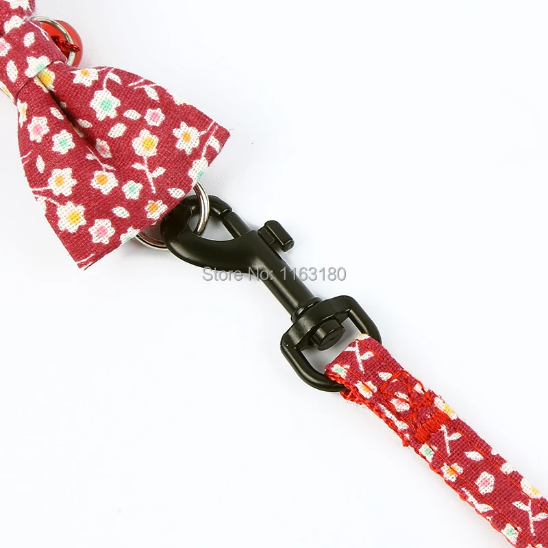 12 компл./лот ошейник для домашних животных набор поводков маленьких и средних