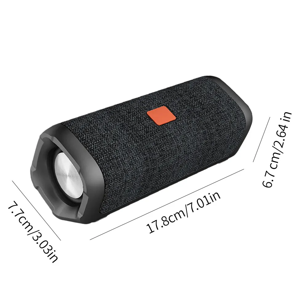 

TWS Bluetooth Speaker Waterproof Portable Outdoor Mini Column Super Bass Music Player Subwoofer Boombox Caixa De Som Radio