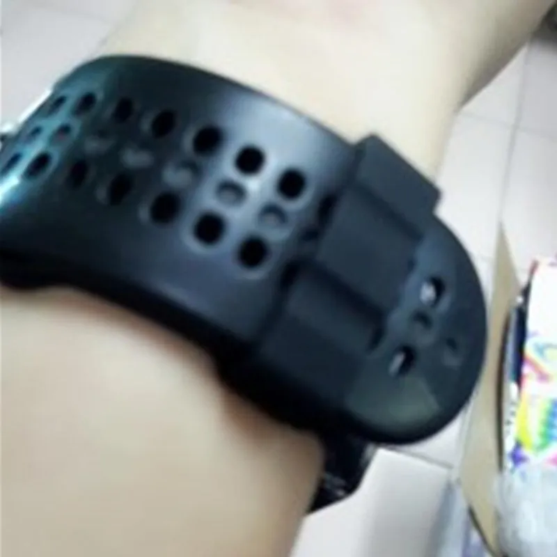 Для Garmin forerunner 225 часы с резиновой лентой силикагель черная фиксированная пряжка |