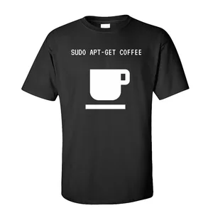 Графические футболки Для Мужчин's футболки Cafzinho Linux футболка для гиков короткий рукав Топы И Футболки, Новое поступление, хлопковая Футболка с круглой горловиной