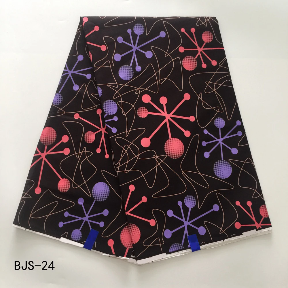 Новый дизайн восковая ткань для Африканской печати 6 ярдов в партии 100% хлопковый