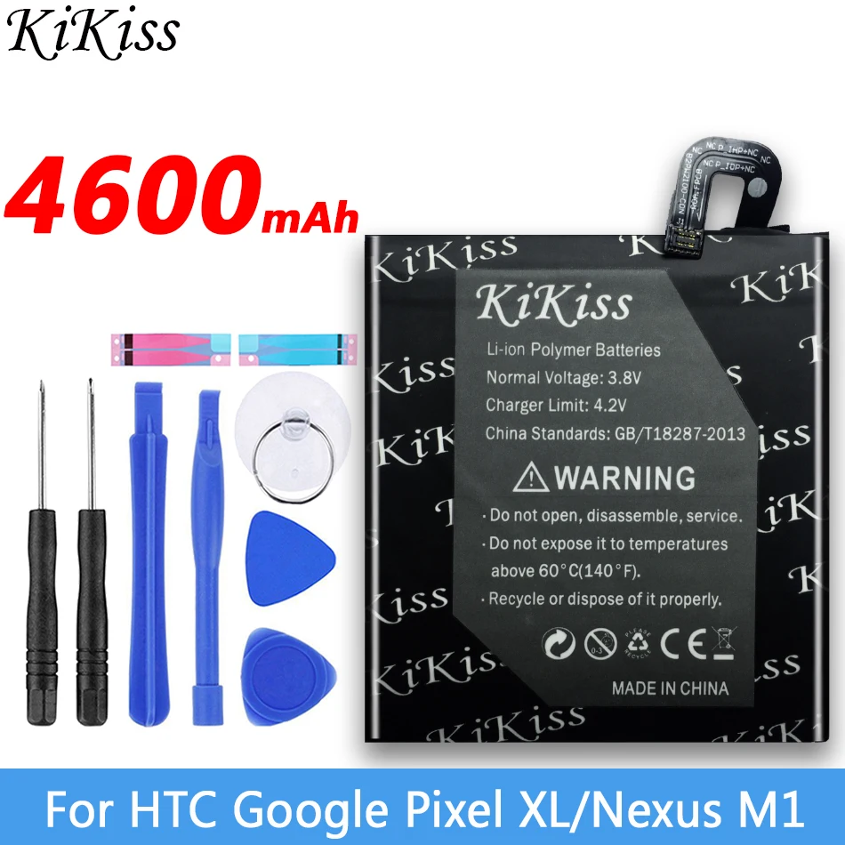 Аккумулятор с высокой емкостью 4600 мА/ч для HTC Google Pixel XL / Nexus M1 мобильный телефон
