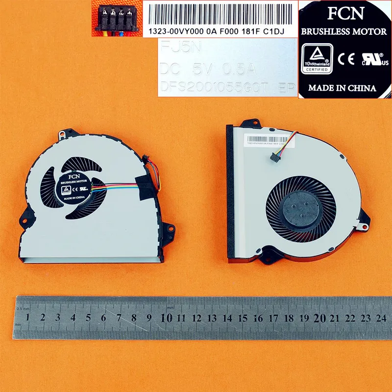 Новый ноутбук охлаждающий вентилятор для ASUS &quotROG Strix GL553V GL553VE GL553VD GL553VW ZX53 ZX53V