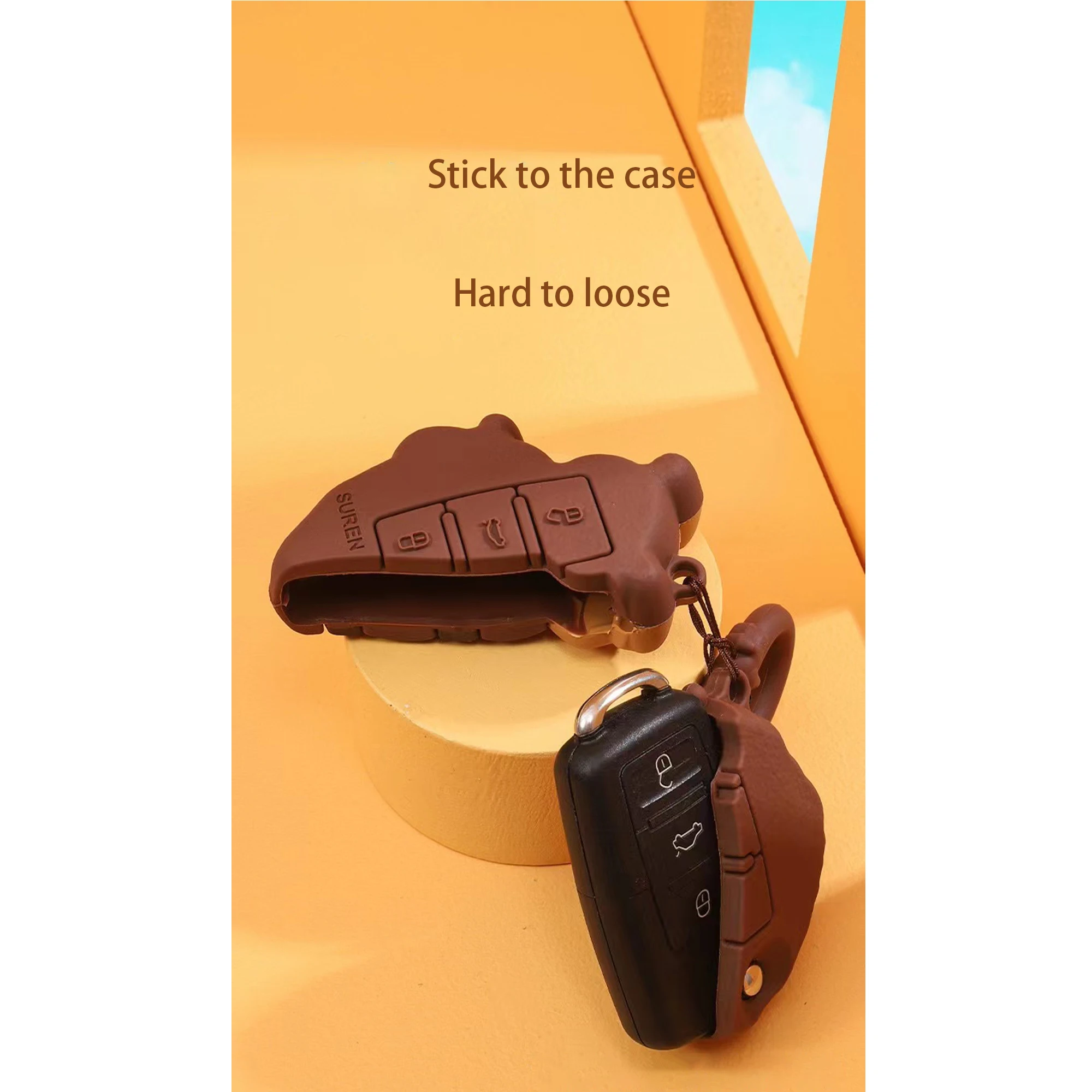 Милый чехол для автомобильного ключа украшение автомобильные аксессуары