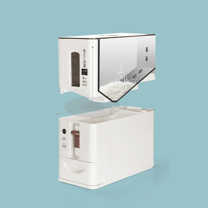 Герметичная коробка для хранения риса хлопьев зерен бобов муки контейнер