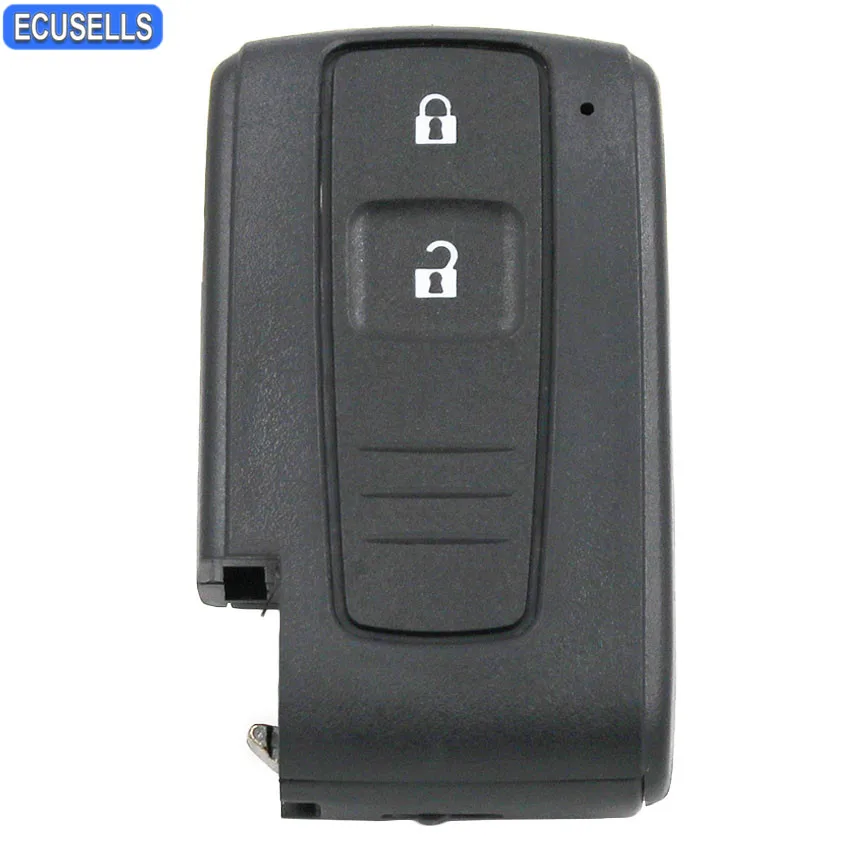 2 Button Remote Key Case Shell Smart Car Housing for Toyota Prius 2004 - 2009 Corolla Verso Camry Without / With Uncut Blade | Автомобили