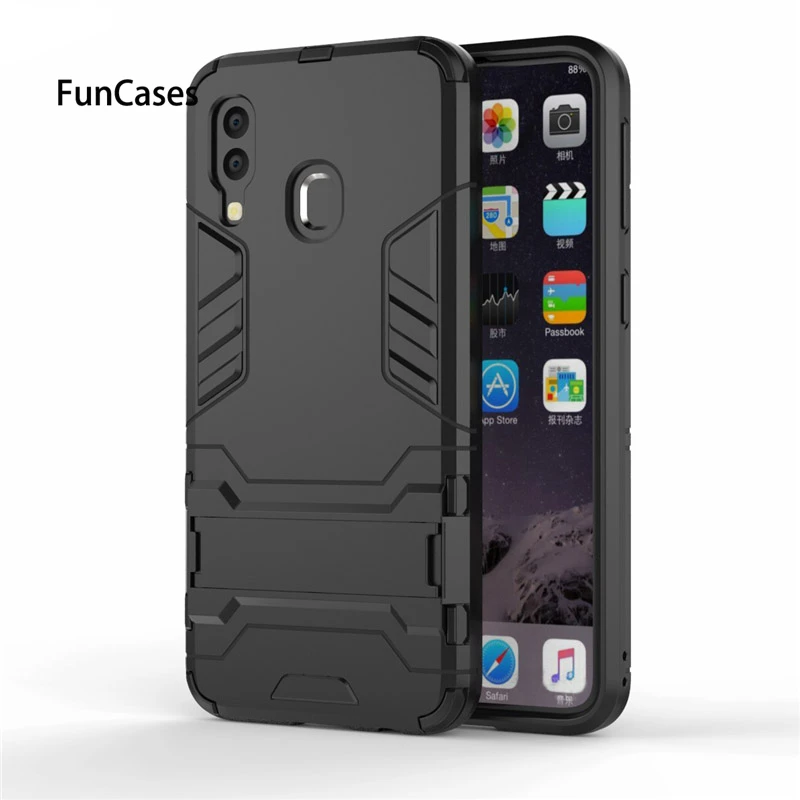 Чехол для samsung Galaxy A40 чехол тонкий компьютер + мягкая резина Броня телефона fundas SM