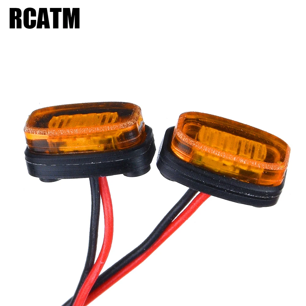 Боковой контур Светильник Ширина свет для 1/14 Tamiya RC автомобиль Буксировочный