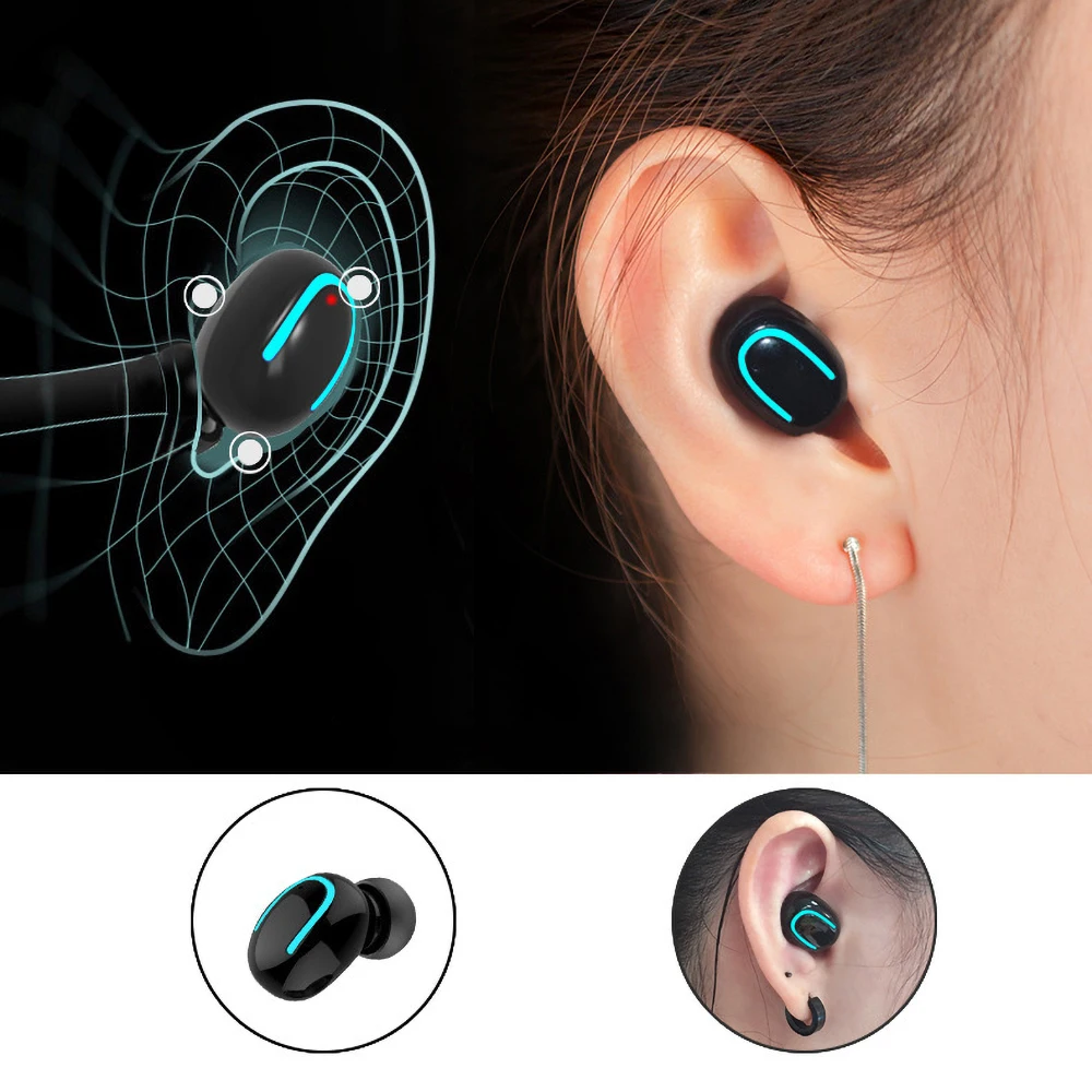 Универсальные Q32 TWS Bluetooth 5 0 наушники беспроводные гарнитура спортивные игровая