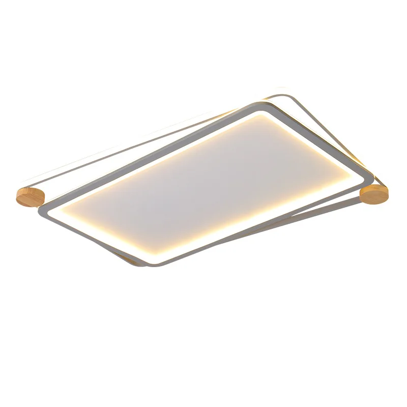 

Square Bedroom LED Ceiling Light Modern Simple Household Lighting Fixtures Dining Room Livingroom Nordic Cozy Ceiling Lamps