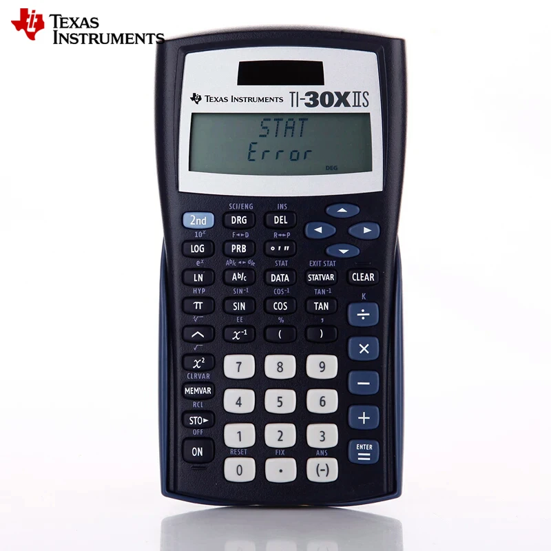 Texas Instruments TI-30XIIS Student Science Function Calculator Exam Application Multi-Functional Auxiliary Learning