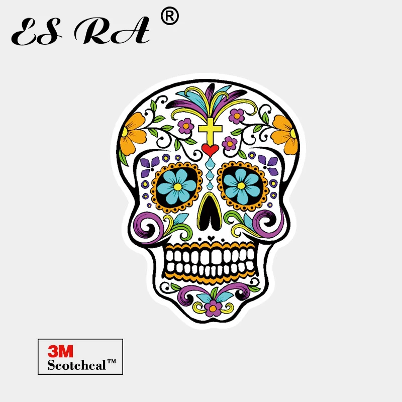 Наклейки на Хэллоуин для ноутбука наклейки эстетика автомобиле Забавный Скелет