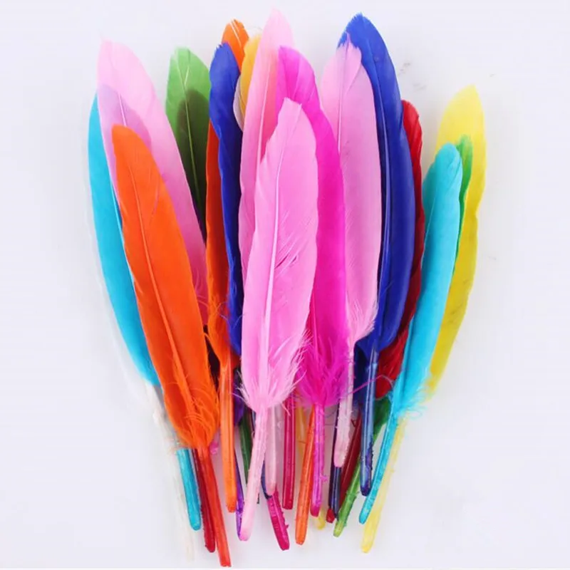 Перышки ручной работы вечерние материалы для украшения дома дня рождения