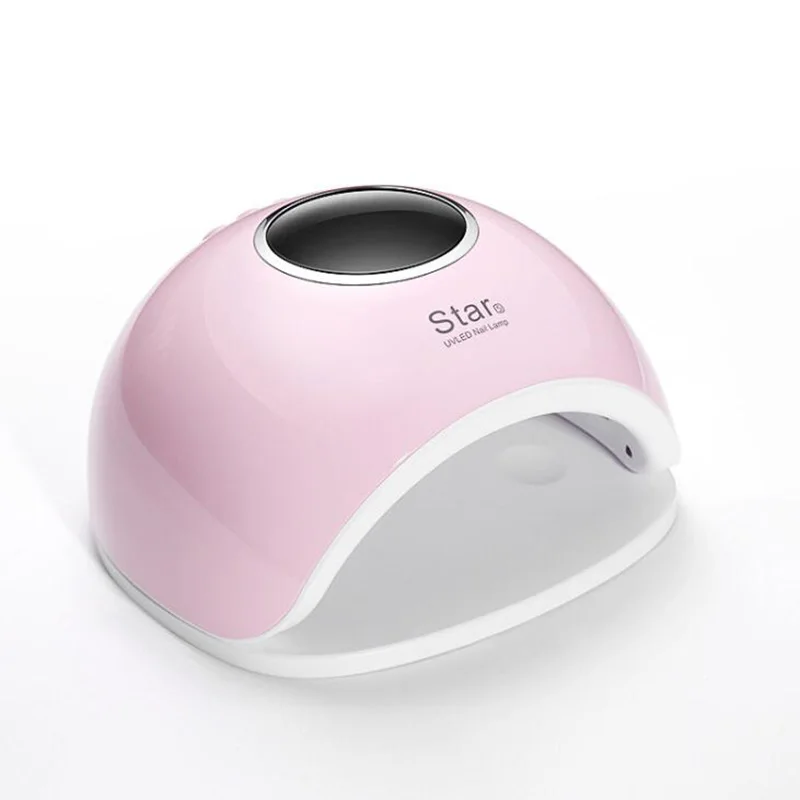 72W star 5 Pink Звезда 5 УФ лампа для ногтей сушилка для гель-Лака Лампы для маникюра nailпольские светодиодный свет лампы для ногтей - Цвет: 72W star 5 Pink