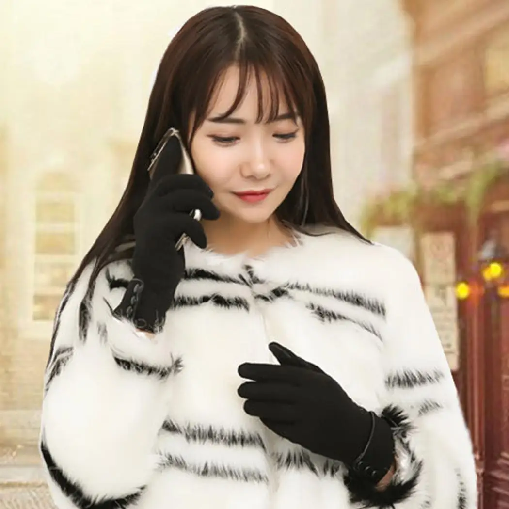 Женская верхняя спортивная походная зимняя велосипедная пряжка с сенсорным