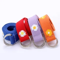 women canvas belt casual waistband fashion nylon belt outdoor girl belts jeans belts without pin waist strap cloth accessories