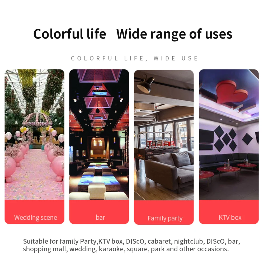 Светодиодный диско-светильник для вечерние лазерный прожектор сценического
