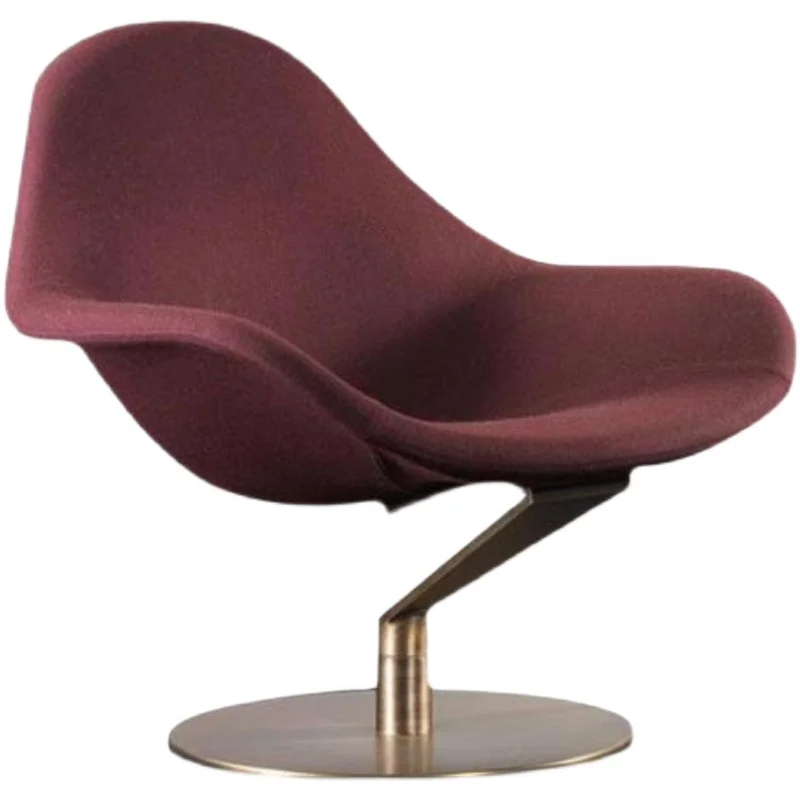 

Простой дизайнерский стул TT для отдыха на заказ, офис, продажа, поворотный стул из ФАП специальной формы с ножками из нержавеющей стали