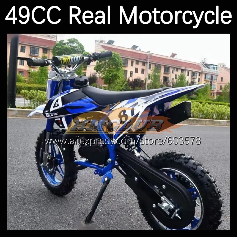 

49 50cc 2 Stroke Mountain Mini Motorcycle Small Buggy Gasoline Scooter ATV off-road Superbike Moto Bikes Child vehicle Autocycle