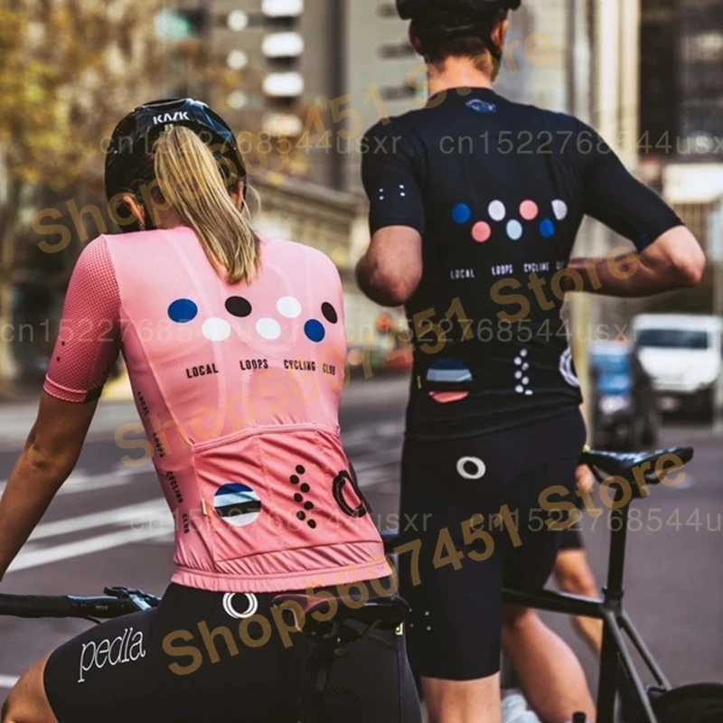 

Team Pedla Cycling Suit Women 2022 New Air Mesh Sleeve Short Cycle Jersey And 9D Gel Pad Bib Shorts Breathable Bicycle Clothing