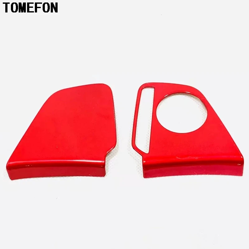 TOMEFON для Honda Civic 10th 2016 2017 2018 2019 седан чехол рулевого колеса автомобиля отделка