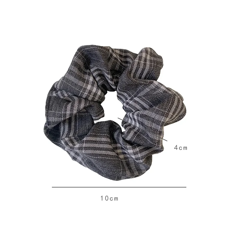 

Korean Plaid Elastic Hair Ties Women Girls Scrunchies Hair Rope Ponytail Holder Rubber Bands Scrunchie Fashion Hair Accessories