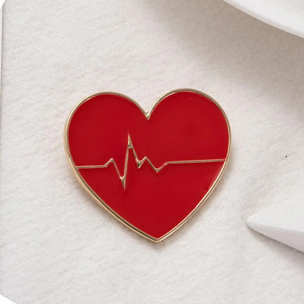 

Exquisite Unisex Brooch Pin Love Heart Metal Cartoon Brooch Pin Pin Brooch Fashion Pin