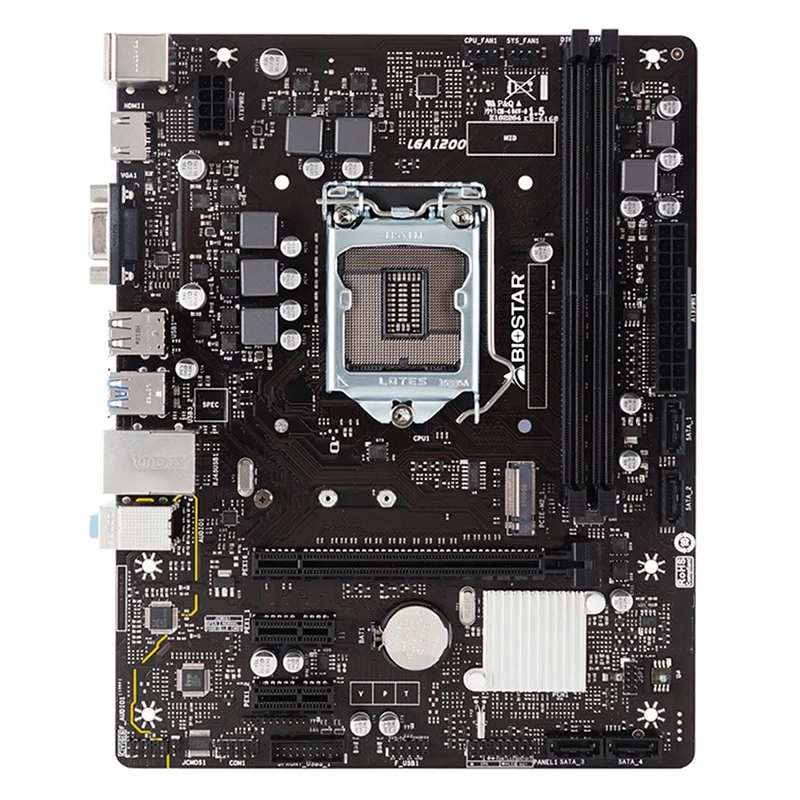 

BIOSTAR H410MH for H410 CHIPSET Mini ATX MATX Motherboard