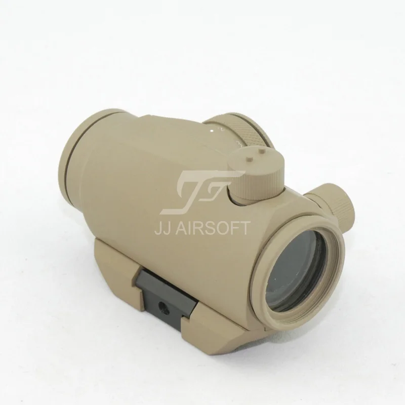 JJ Airsoft 1x24 Red Dot с Killflash / Kill Flash QD Райзер Mount & Low (черный/серебристый/коричневый) |