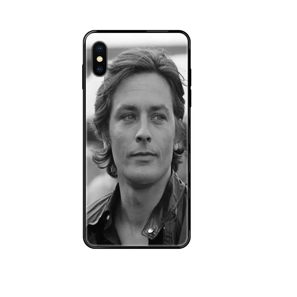 Ален Делон для Galaxy A5 A6 A7 A8 A10 A10S A20 A20S A20E A21S A30S A40 A50 A70 A71 A70E 2017 2018 мягкие Лидер продаж |