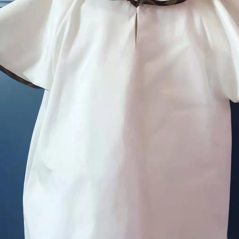 

Per-sale Ship In Early March 2021 Spring F.E. Baby Girl Clothing Lotus Leaf Pleated Collar Flying Sleeve Dress Big Girls Dress