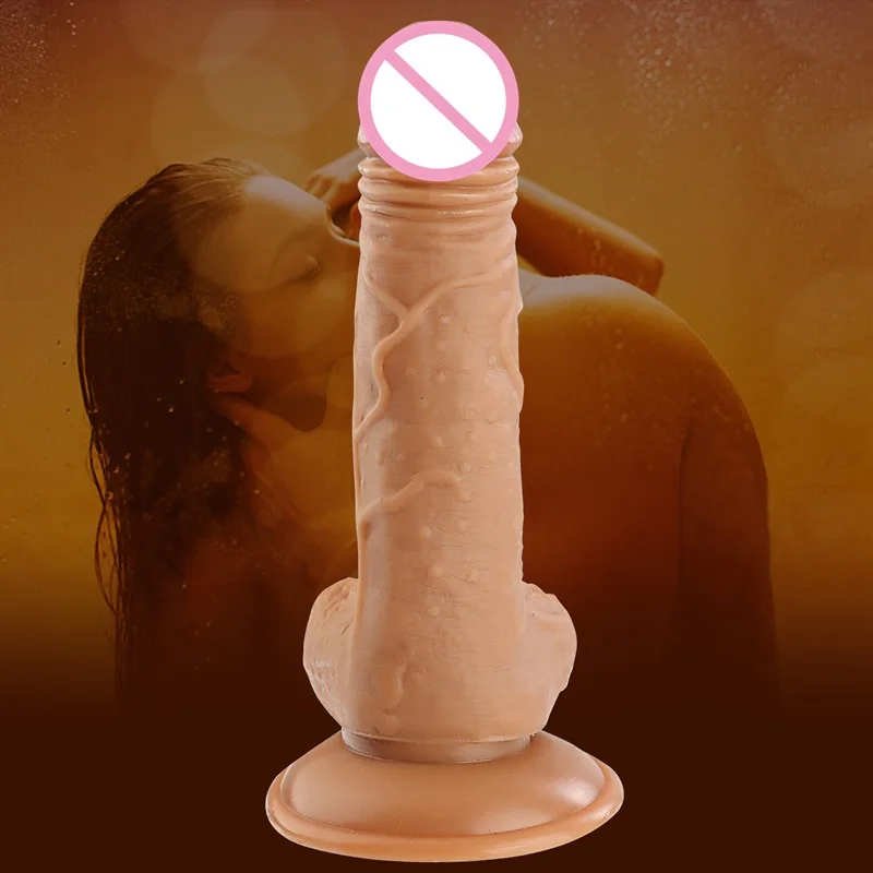 Реалистичный фаллоимитатор для эякуляции большой на присоске интимные изделия