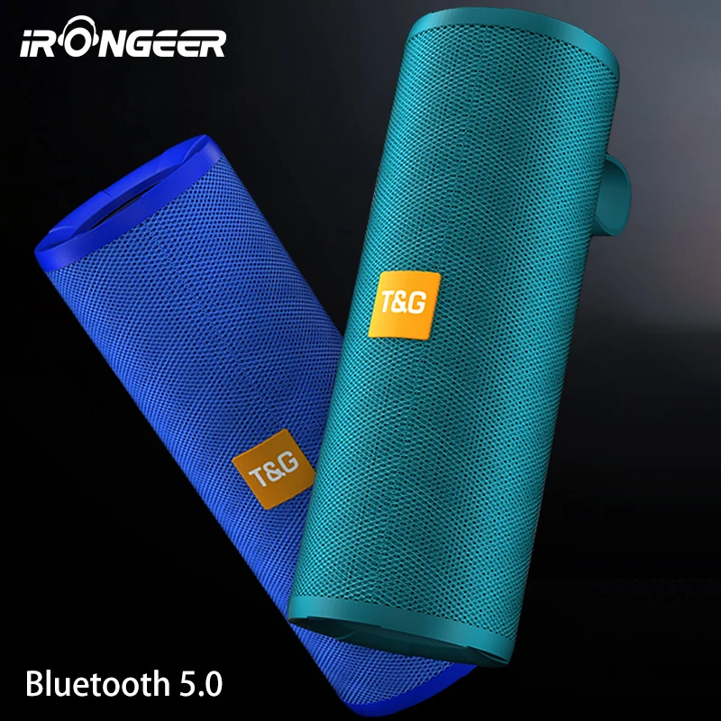 Портативный Bluetooth динамик 20 Вт Беспроводная басовая Колонка Водонепроницаемая