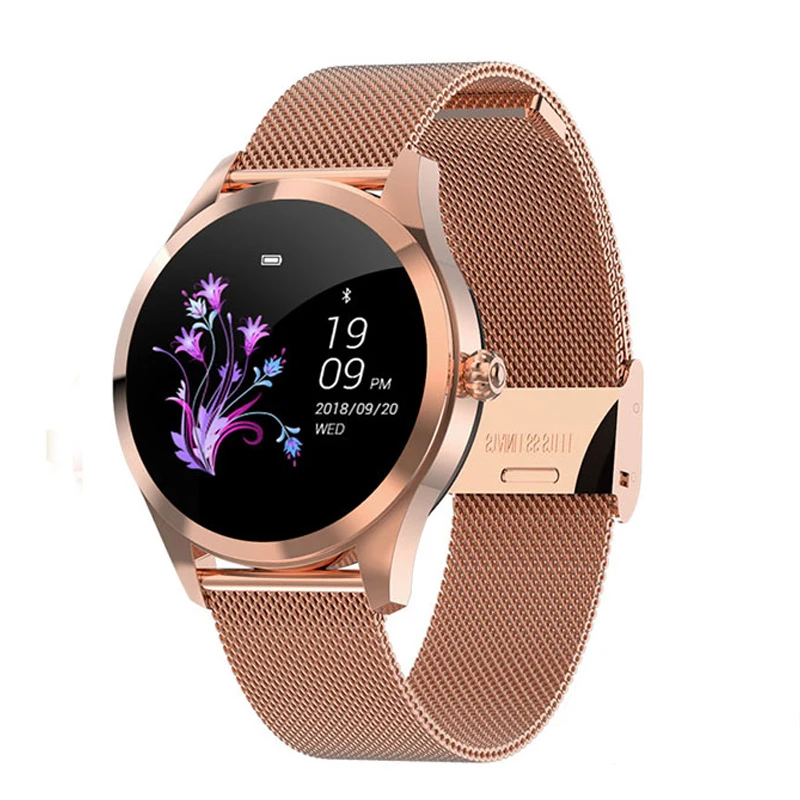 Женские cмарт часы женские водонепроницаемые IP68 пульсометр шагомер