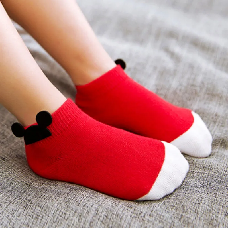 Носки детские из натурального хлопка на возраст 1-10 лет 5 цветов | Детская одежда и