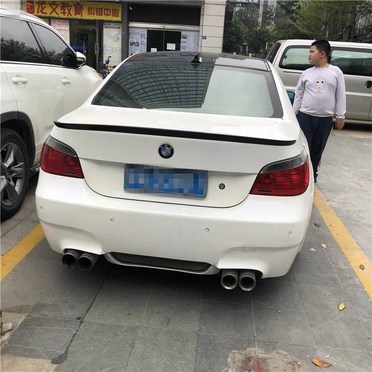Спойлер для BMW E60 2006-2010 спойлер M5 520 525 528 535 высококачественный из АБС-пластика