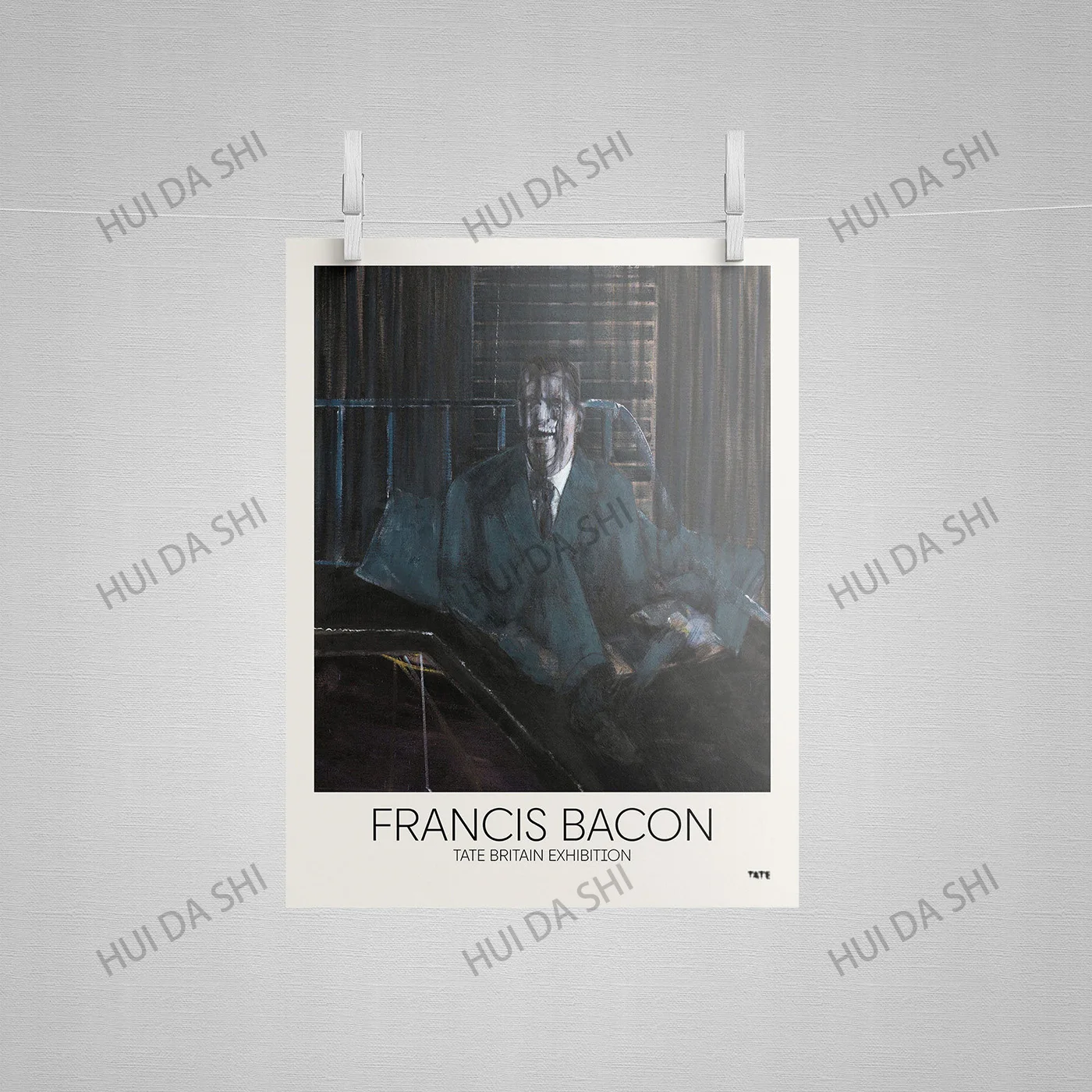 

Francis Bacon Art Print, Interior Design, Art Poster,Gallery Art, Modern Wall Art, Home Wall Decor, Multiple Sizes,CAnvas Print