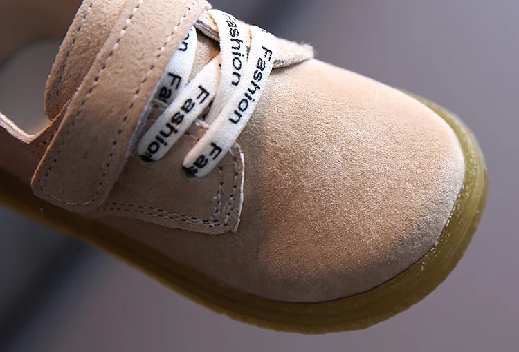 

Autumn Children's Casual Genuine Leather Shoes Baby Soft Bottom Toddler Shoes 1-2 Years Old Children's Shoes