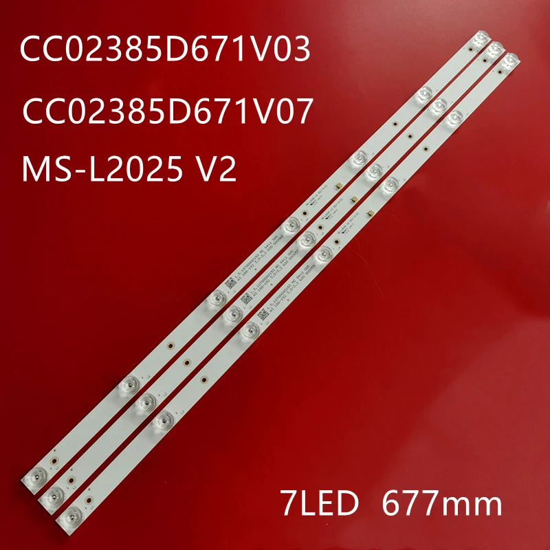 Светодиодная подсветка dexp h39d7000g CC02385D671V07 для 39 дюймов CC02385D671V03 385B 385E20 3X7 7S1P 1910 0D20 DM