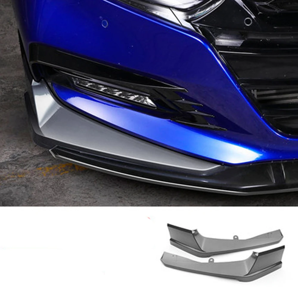

Передний бампер, обе боковые губы, формовочные Планки для Honda Accord 2018-2020, серый