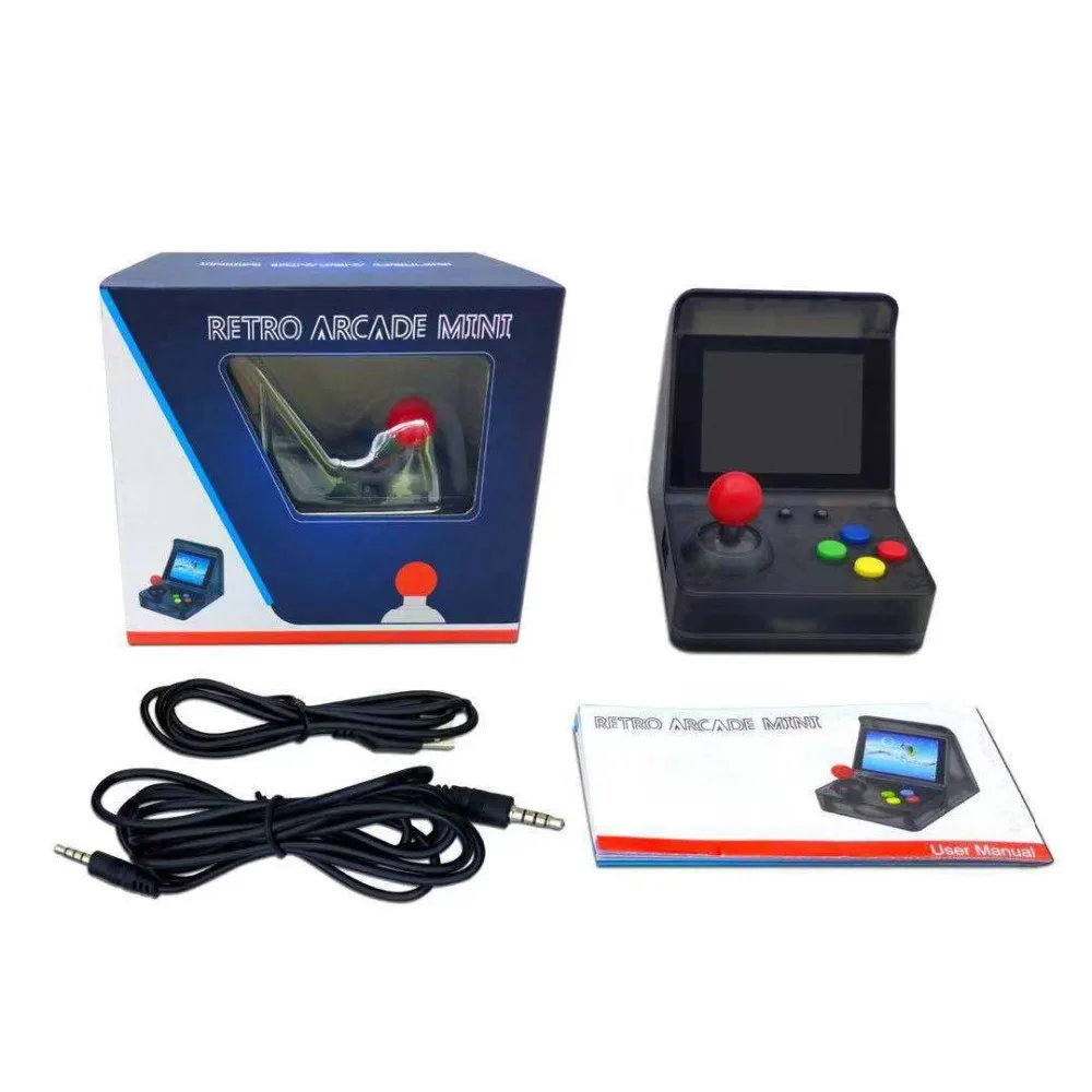 32Bit 3.0'' Mini Portable Retro Video Game Console Handheld Players Built-in 520 Classic Games Support Arcade Doubles Connection |