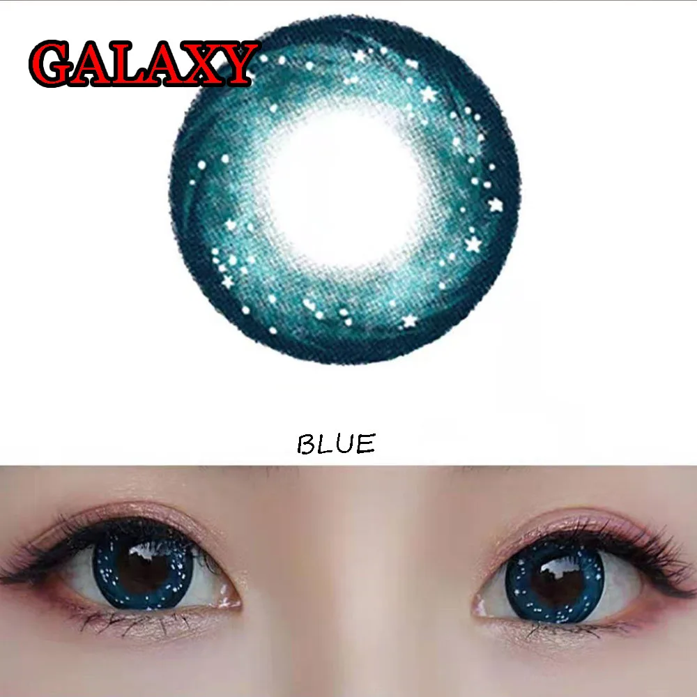

GALAXY Contact Lenses for Eyes Cosplay Soft Eyewear Beautiful Pupil Wholesale price