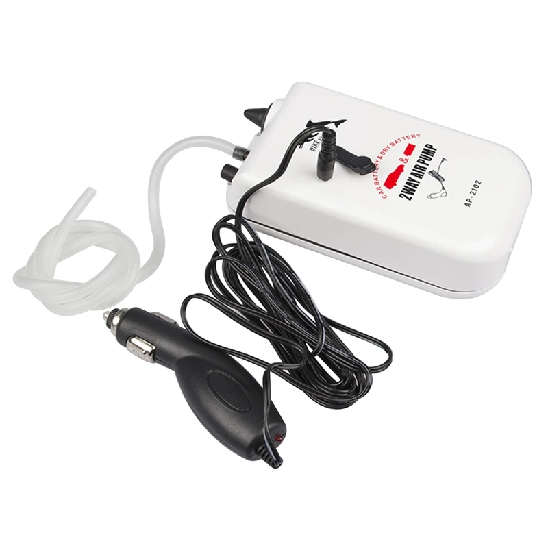 

Портативный Миниатюрный аквариумный бесшумный воздушный насос 5 Вт, воздушный кислородный насос с автомобильным зарядным устройством для ...