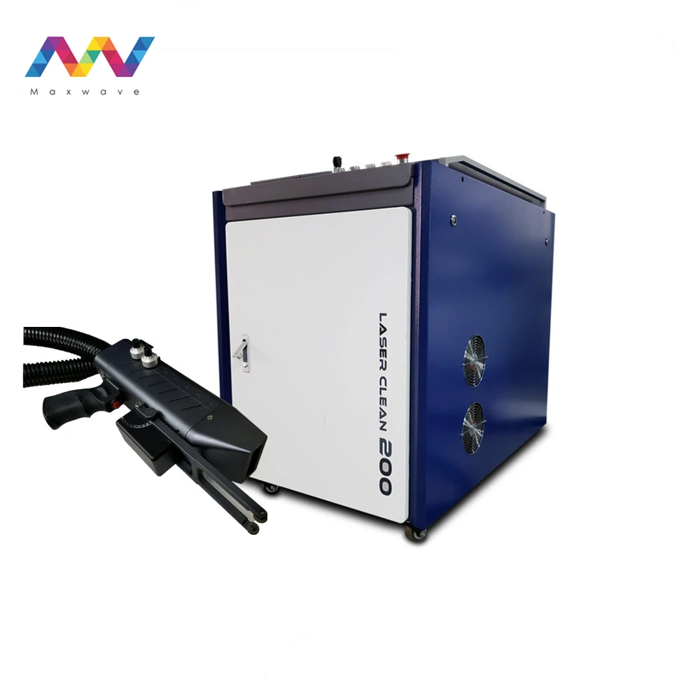 Goede Draagbare Laser Reinigen 100W Metaal Roest Verwijderen Oxide Schilderen Coating Removal 200W Laser Reinigingsmachine