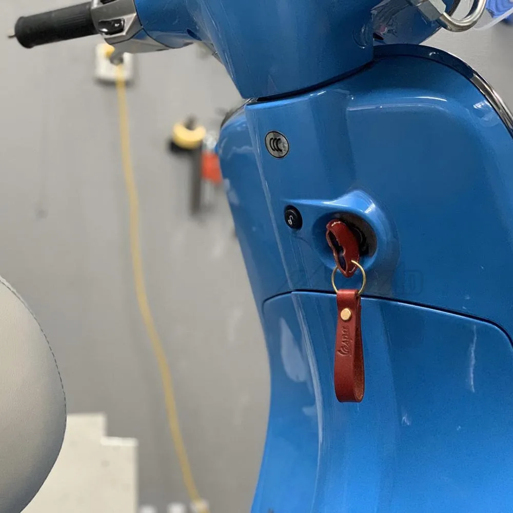 Чехол для ключей от мотоцикла чехол из натуральной кожи Аксессуары Vespa GTS SPRINT