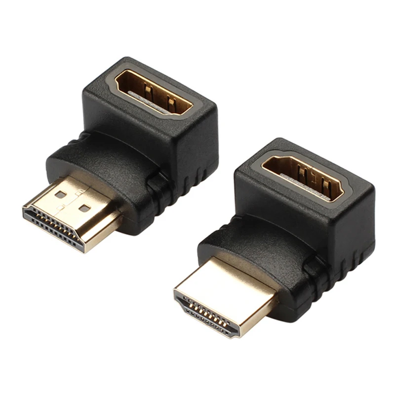 

Connector Adapter HDMI-Compatible Cable 90 Corner Angle Left Right Up Down Male Female Extender,Mini / Micro to HDMI Extension